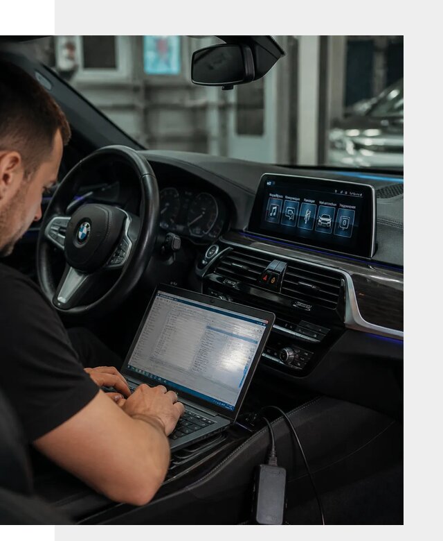Русификация мультимедиа BMW для авто под ключ в Полевской