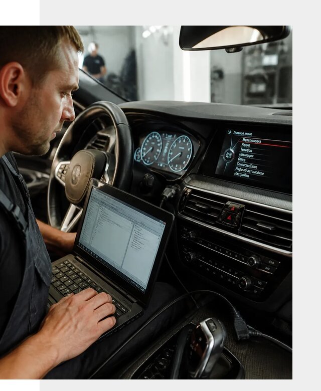 Русификация приборной панели BMW для авто в Полевской от компании