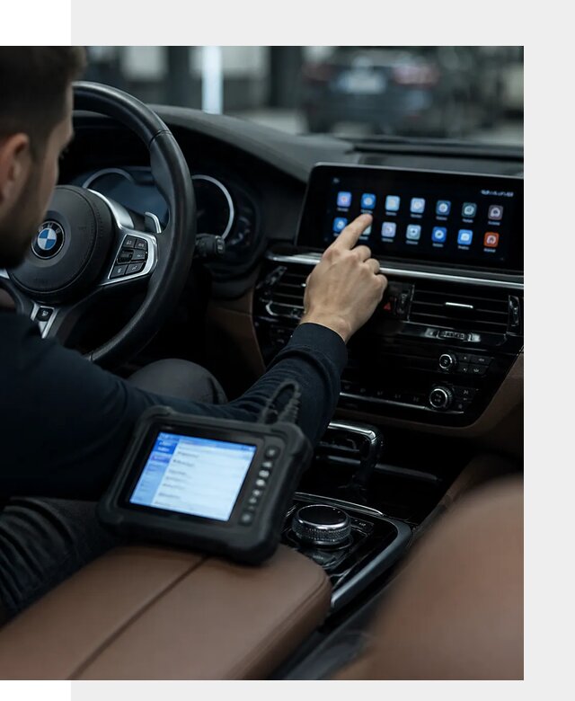 Установка приложений и мультимедиа сервисов BMW в Полевской