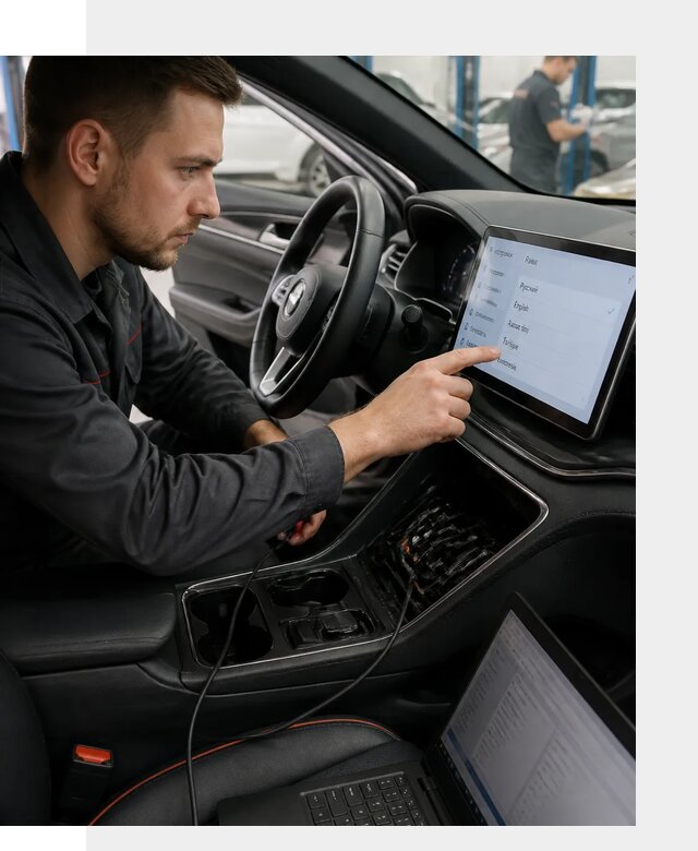Профессиональная русификация BYD SONG Plus в Полевской