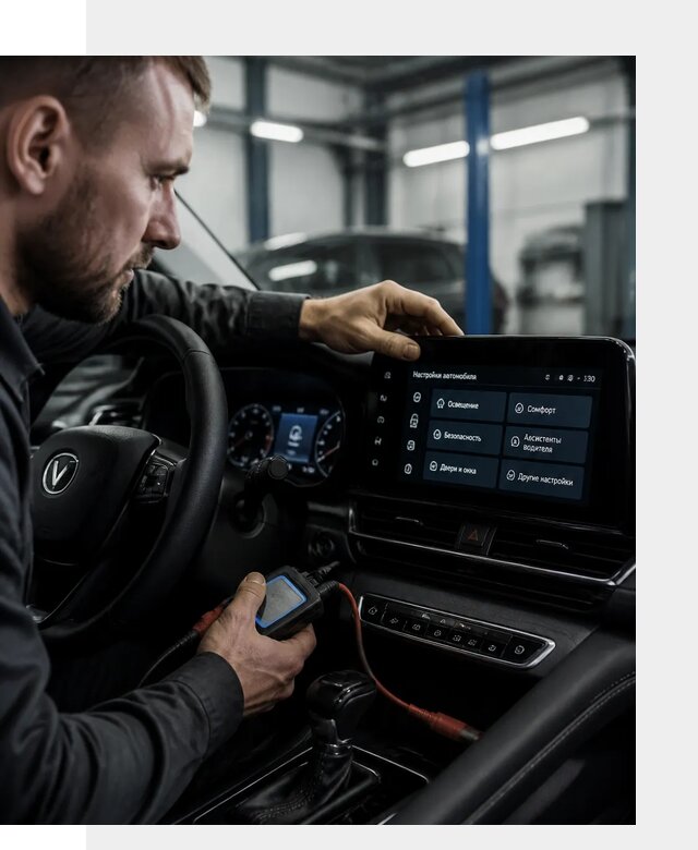 Русификация Changan CS55 и мультимедиа под ключ в Полевской
