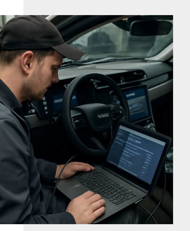 Профессиональная русификация автомобилей Lynk Co в Полевской