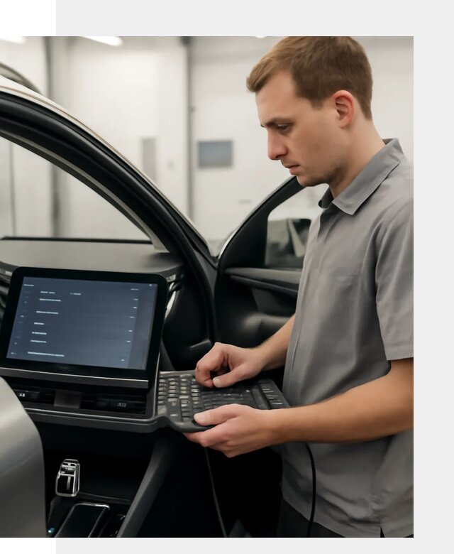 Русификация мультимедиа автомобилей Lynk Co в Полевской