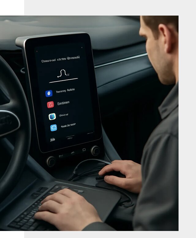 Установка приложений Lynk Co на автомобиль в Полевской