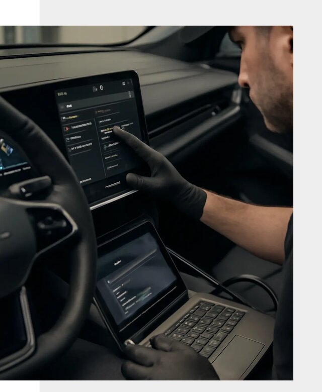 Русификация приборной панели Rising автомобиля в Полевской