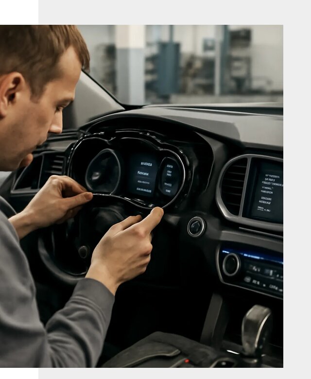 Русификация приборной панели автомобилей Hyundai в Полевской