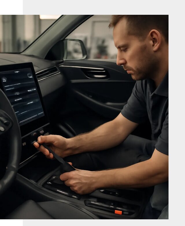 Восстановление автомобиля после русификации в Полевской