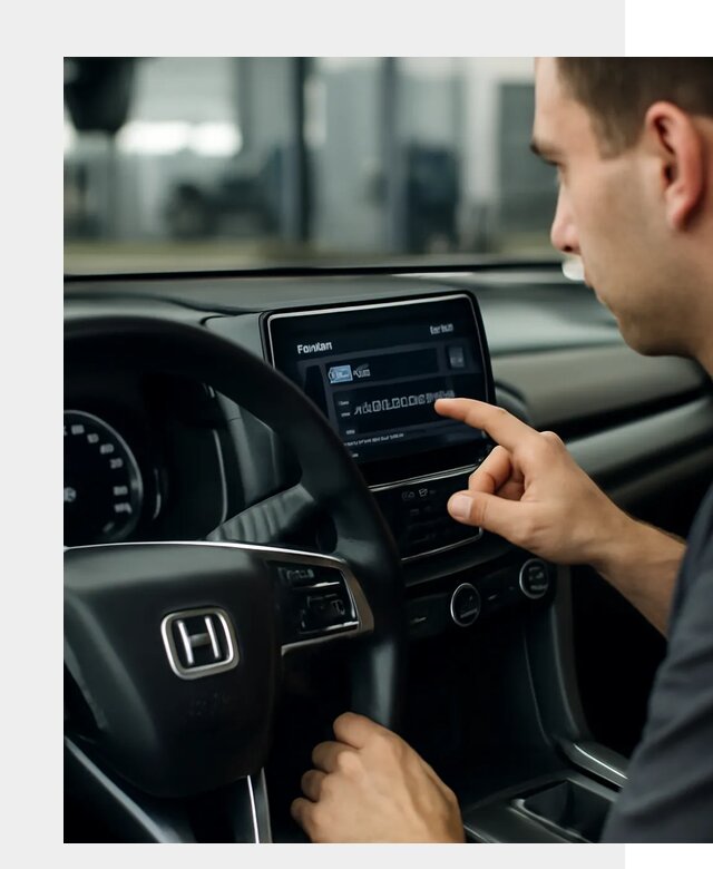 Русификация панели приборов Honda в Полевской по цене 5133 ФастМобиль-Плв