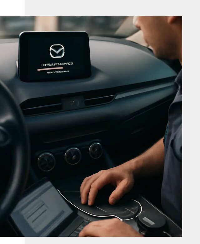 Установка приложений Mazda на мультимедийную систему в Полевской