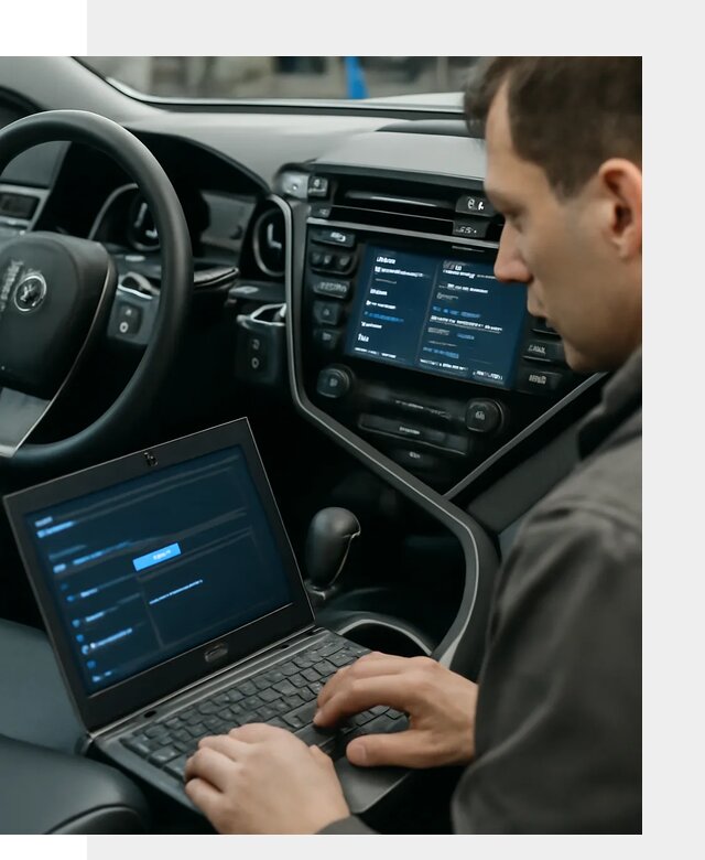 Русификация Toyota Camry 80 для мультимедиа в Полевской