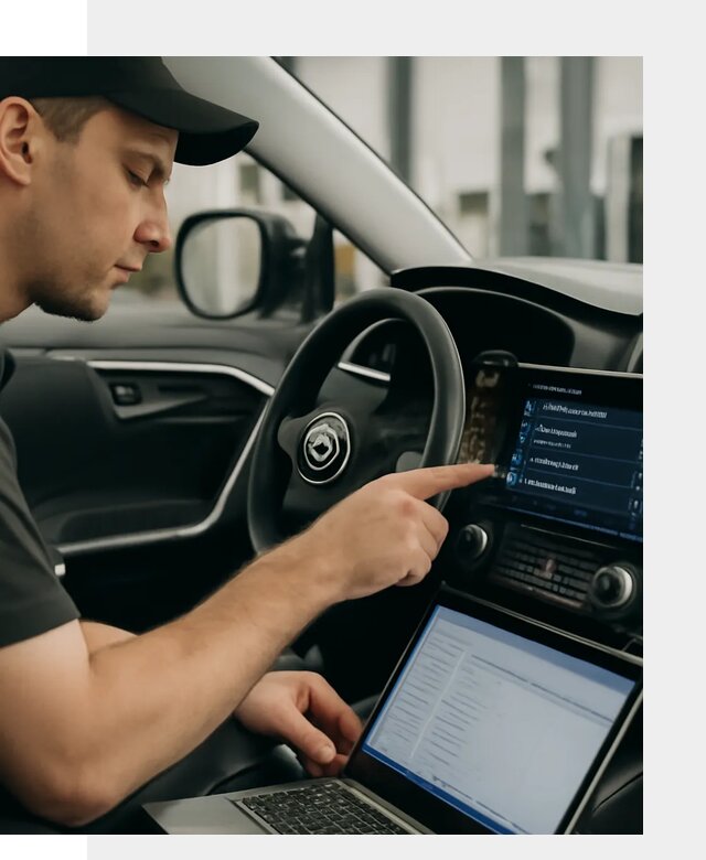 Русификация мультимедиа Toyota для автомобилей в Полевской